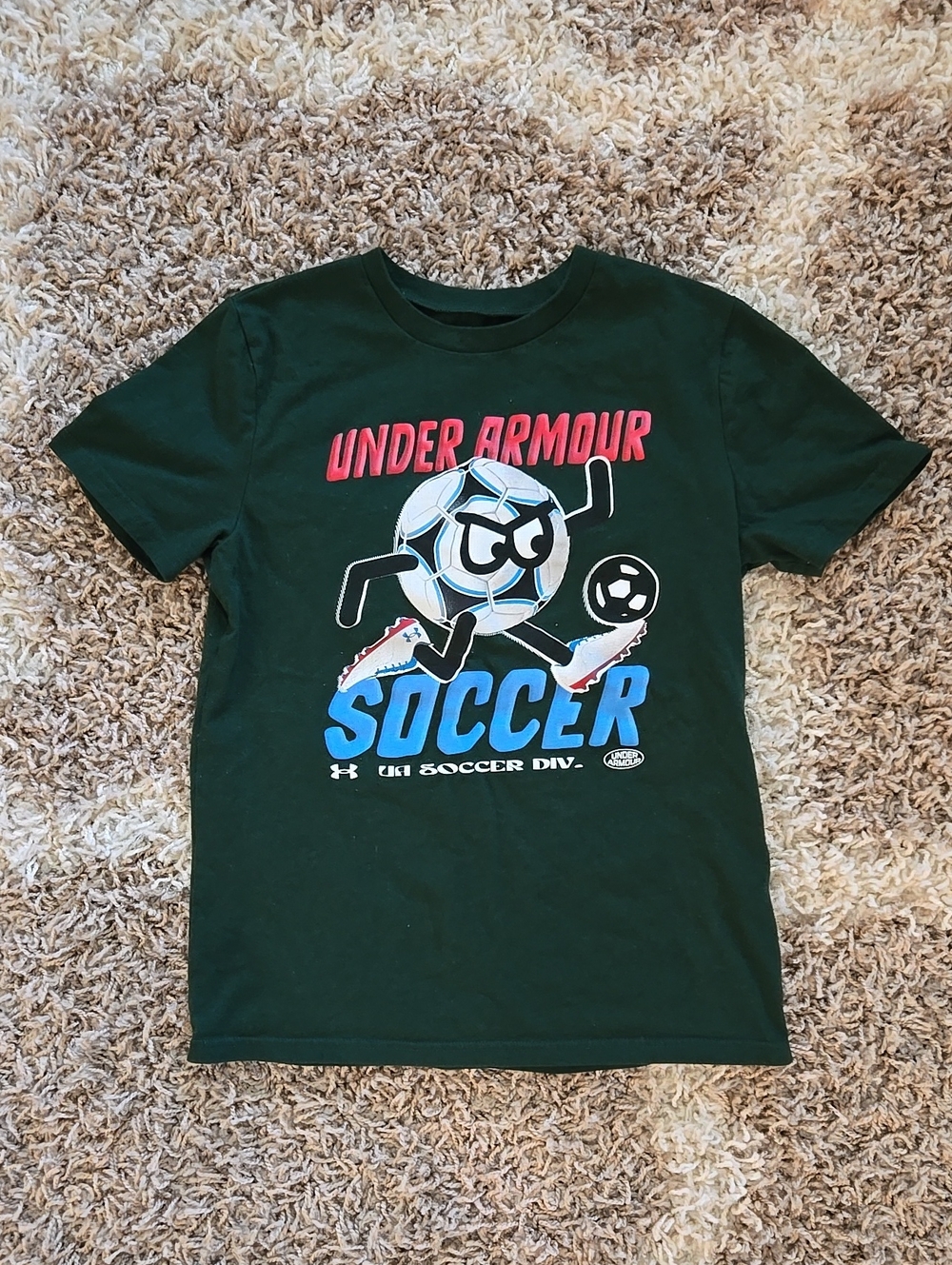 Under Armour Green Soccer Graphic Tee - Picture 2 of 6